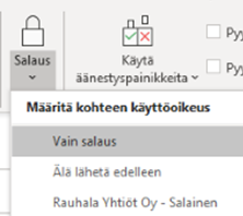 sahkopostin salaaminen